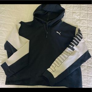 Puma crop hoodie